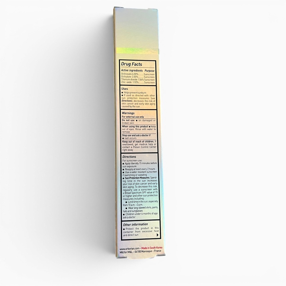 Erborian CC Creme Medium 1.5 oz 45ml SPF 25 Color Correcting Cream New Sealed - Picture 4 of 7